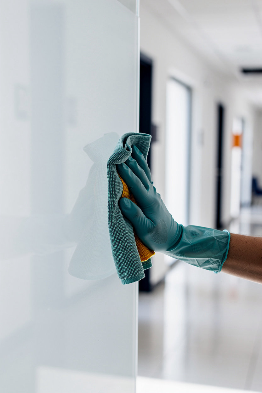 K-2 Cleaning Service crew delivering detailed office and home cleaning in Northridge, CA, with bonded and insured professional cleaners